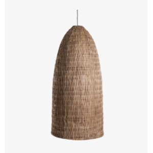 Lampara de techo bambu 90x43