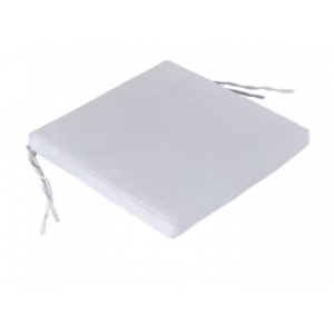 Cojín para sillas de jardín gris claro 44x44x5 cm