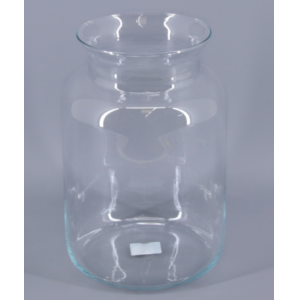 JARRON DE CRISTAL GRANDE MEDIDAS 25 CMS ALTO X 12 CMS DIAMETRO APROX