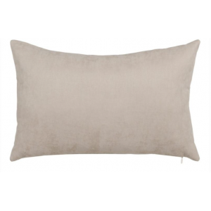 COJIN RECTANGULAR BEIGE POLIESTER 45 X 30 CM