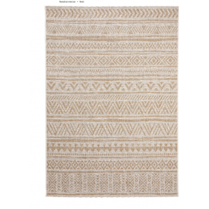 ALFOMBRA DE EXTERIOR & INTERIOR CLEO CREMA/BEIGE 80X150CM