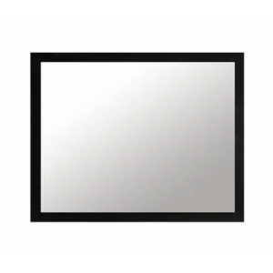 ESPEJO NEGRO MIRKO 100×80 CM MDF LACADO NEGRO MATE