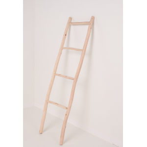 ESCALERA DE MADERA NATURAL DE 150CM