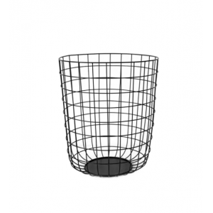 CESTA DE HIERRO SHAMLA NEGRO 31L