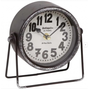 RELOJ DE MESA VINTAGE - NEGRO