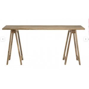 IRENE - Consola de caballete de madera de mango 160x40cm Ko-Kut