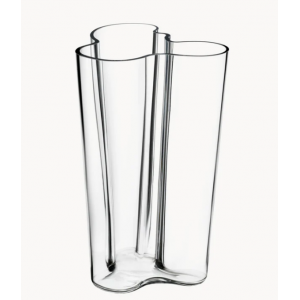 Jarrón soplado artesanalmente Alvar Aalto, 25 cm