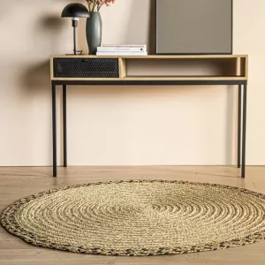 Less Alfombra Ø140 en yute
