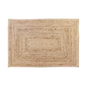 Alfombra rectangular 120x180 yute trenzado natural