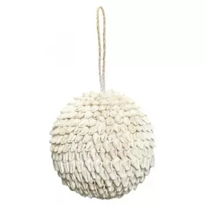 Bazar Bizar Bubble Shell Koristepallo 10 Cm Valkoinen