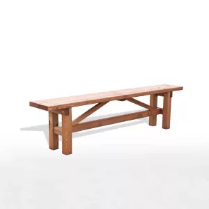 Banco Rústico de Madera