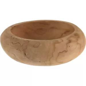 Conforama Cuenco raíz teca LAIA madera 20 cm
