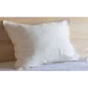 Funda de almohada de lino lavado blanco como la leche