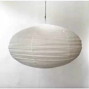 Pantalla de luz de lino blanco roto - Pantalla de cúpula