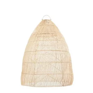 Lámpara de techo en rattan - natural - Ø60xH100
