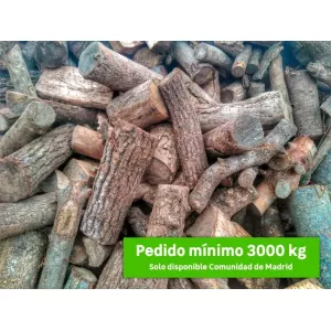 Leña de fresno a granel por kg (10 kg) Compra Minima 3000kg
