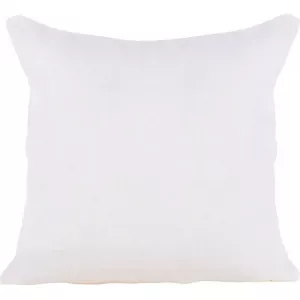 Funda de cojín Alma lino nieve 60 x 60 cm