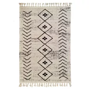 Alfombra de salón ASSILA 120 x 180 cm - Blanco