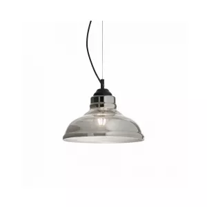 Lámpara colgante BISTRÒ PLATE - Ideal Lux - Humo