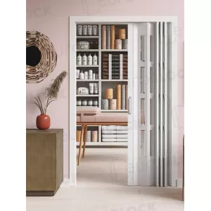 Puerta Plegable Melamina Florencia Alto 225 cm.