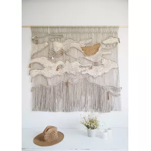 Macramé de Pared Grande _ Tierra