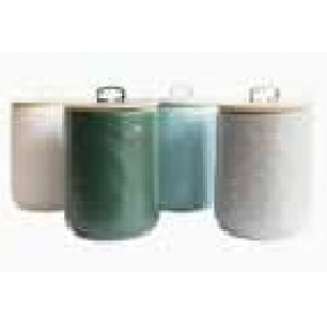 Tarro con tapa de gres