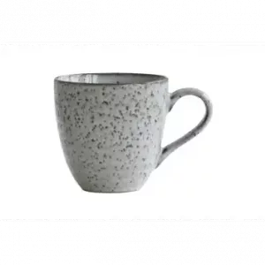 Taza de gres azul
